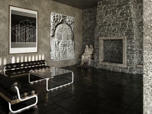 Koerfer House - Living Room