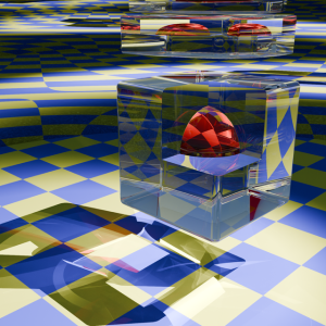 Cube with Sphere