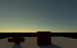 Scattering in glare layer disabled
