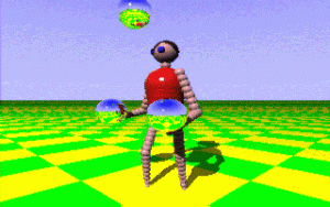 The Juggler (Amiga, Commodore) - (c) 1986-11, Eric Graham (CC BY-NC-ND 3.0)<br />Dimension: 320 x 200 | Colors: 4'096 HAM-6<br />Frames: 24 | Type: ANIM-5 + SLA (anim with audio)<br />ANIM version by Walter and Werner Randelshofer