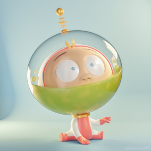 metin-seven_3d-print-modeler-toy-character-designer_cartoon-baby-astronaut-puke-vomit.png